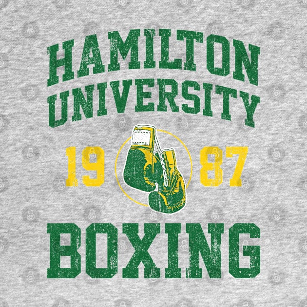 Hamilton University Boxing (Variant) by huckblade